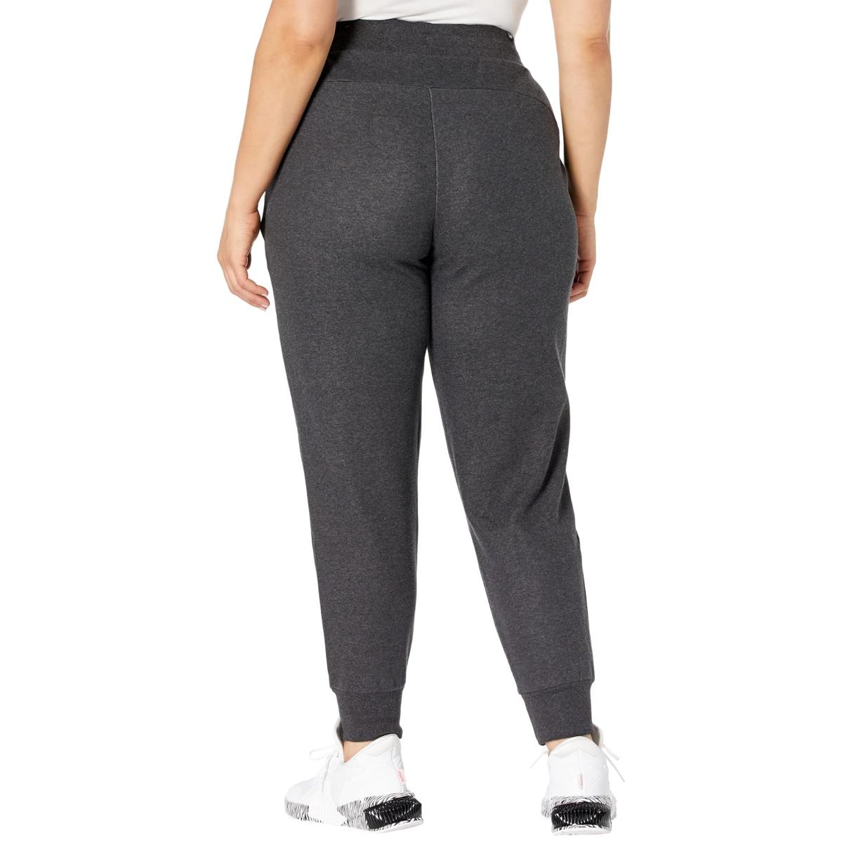 Woman`s Pants Puma Plus Size Essentials Fleece Sweatpants