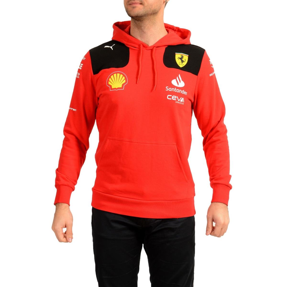 Puma X Scuderia Ferrari Collection SF Team Hoodie Sweater US XL IT 54