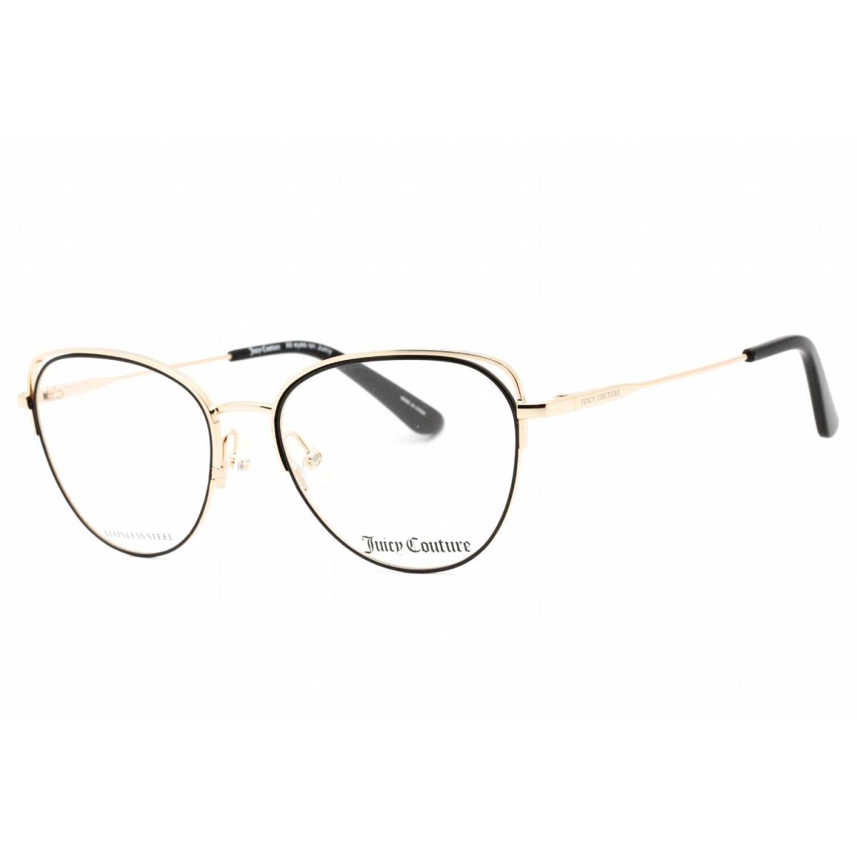 Juicy Couture JU 200/G-0RHL 00 Gold Black Eyeglasses