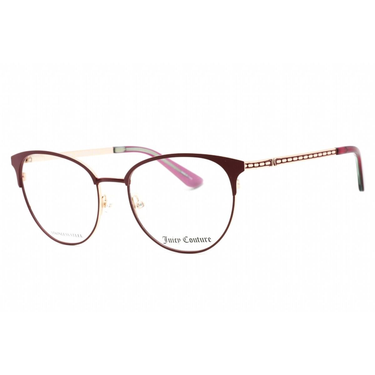 Juicy Couture JU 230/G-0U7I 00 Matte Plum Eyeglasses