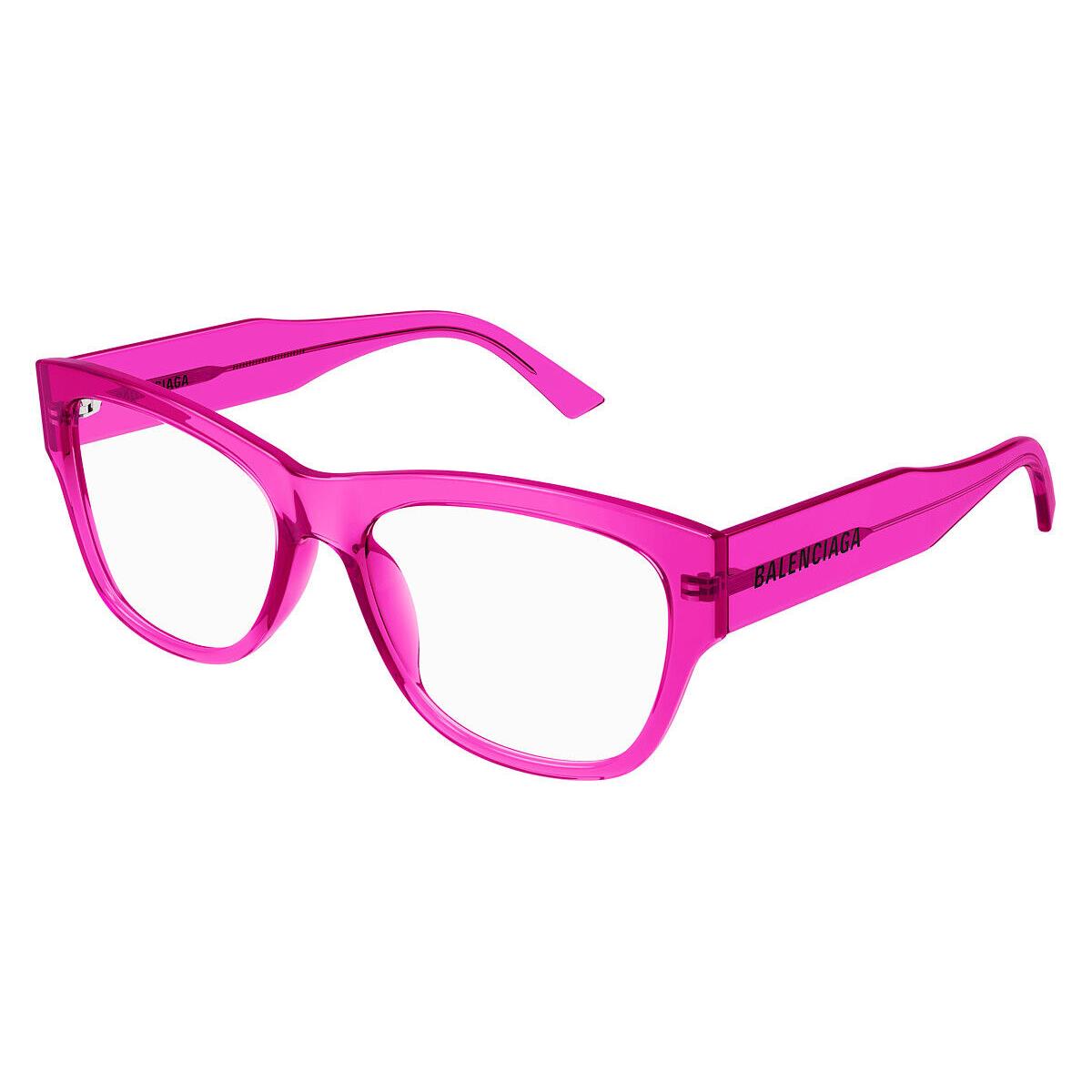 Balenciaga BB0309O Eyeglasses Unisex Fuchsia 54mm