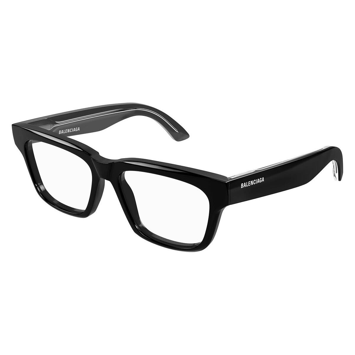 Balenciaga BB0343O Eyeglasses Unisex Black 56mm