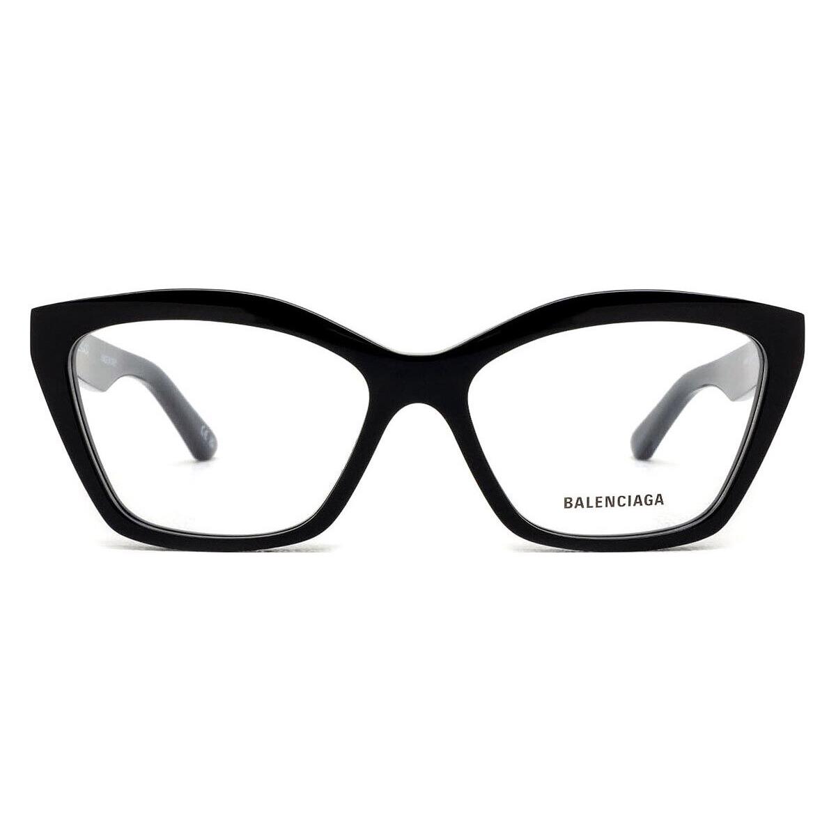 Balenciaga BB0342O Eyeglasses Women Black 55mm