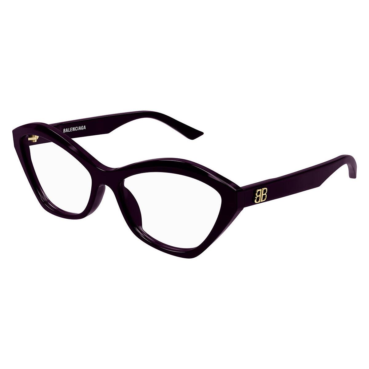 Balenciaga BB0341O Eyeglasses Women Violet 56mm