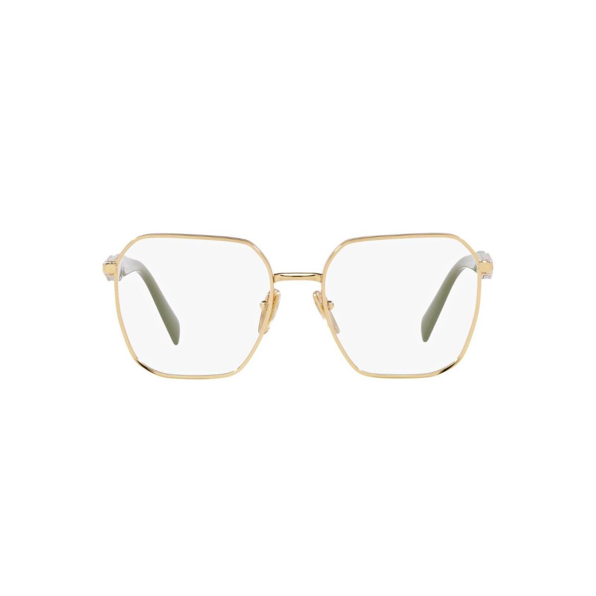 Prada PR 56ZV Shiny Gold 5AK1O1 Eyeglasses