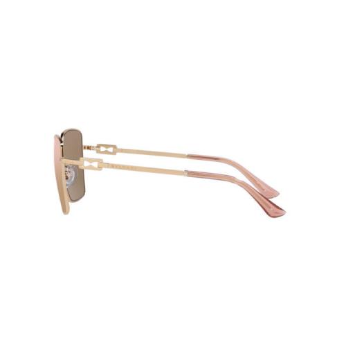 Bvlgari BV6175-20140W-56 Pink Gold Sunglasses