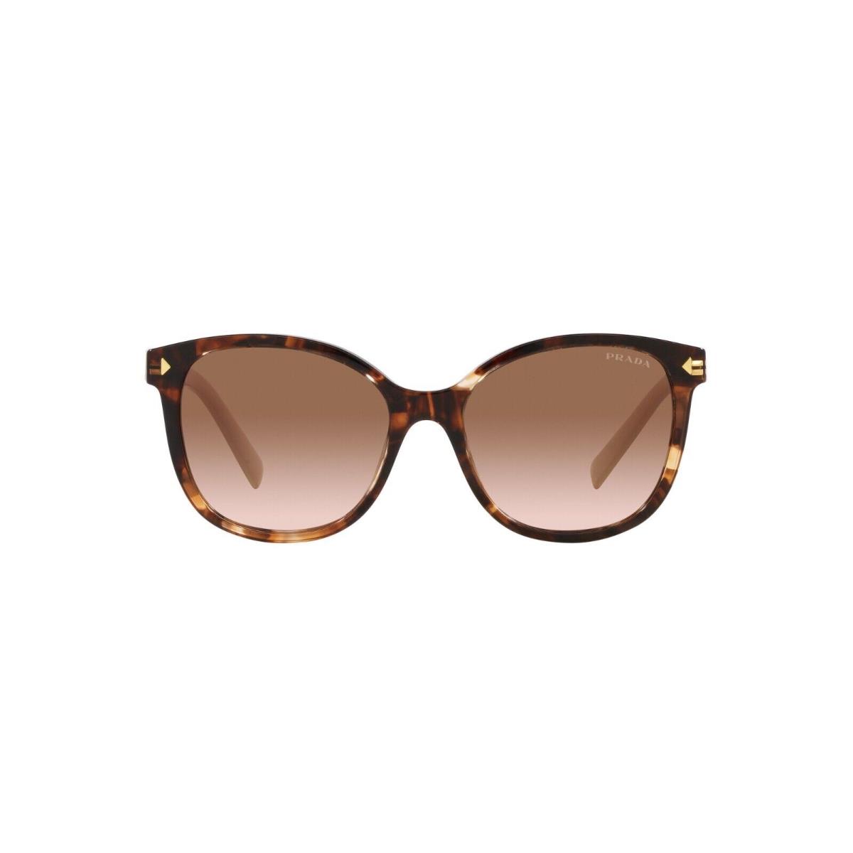 Prada PR 22ZS Caramel Havana/brown Shaded 07R-0A6 Sunglasses