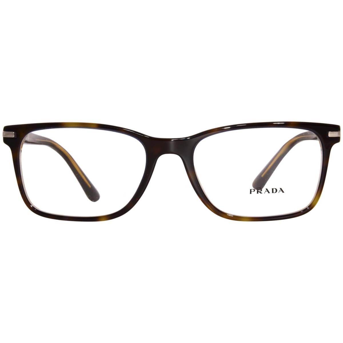 Prada Eyeglasses PR14WV ZXH1O1 54mm Moro Turquoise Tortoise / Demo Lens