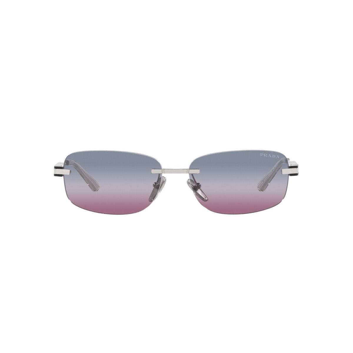 Prada PR 68ZS Silver/blue Pink Shaded 1BC-08B Sunglasses