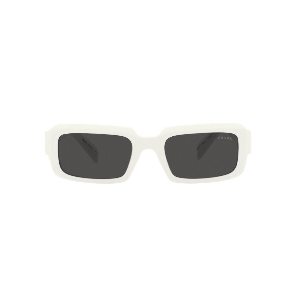 Prada PR 27ZS White/dark Grey 17K-08Z Sunglasses