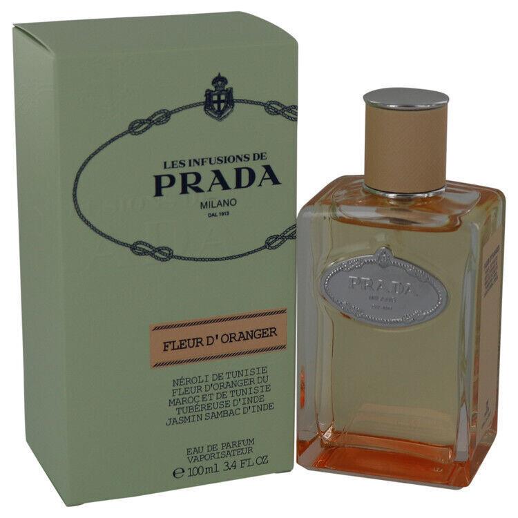 Prada Infusion De Fleur D`oranger by Prada Edp Spray 3.4oz/100ml For Women