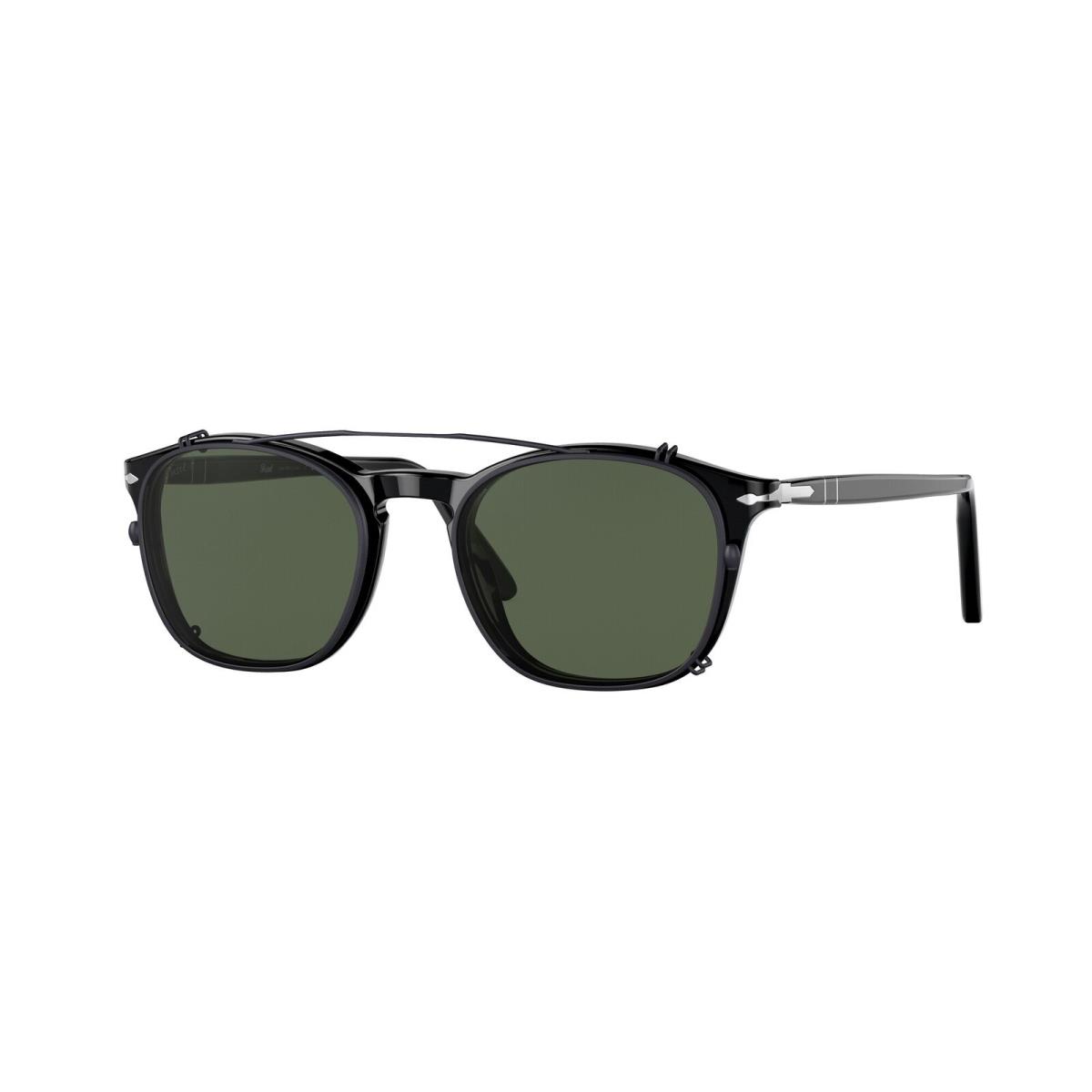 Persol PO3007C 935 9A Gunmetal Green Polarized 52 mm Men`s Eyewear Accessories