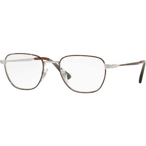 Persol 2447-V Eyeglasses 54-20-145 Havana Silver W/demo Lens 1082 PO2447V