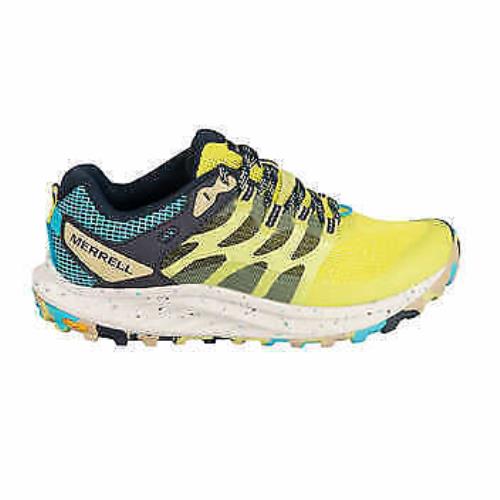 Merrell Ladies` Size 7 Antora 3 Athletic Sneaker Shoe Yellow - Yellow