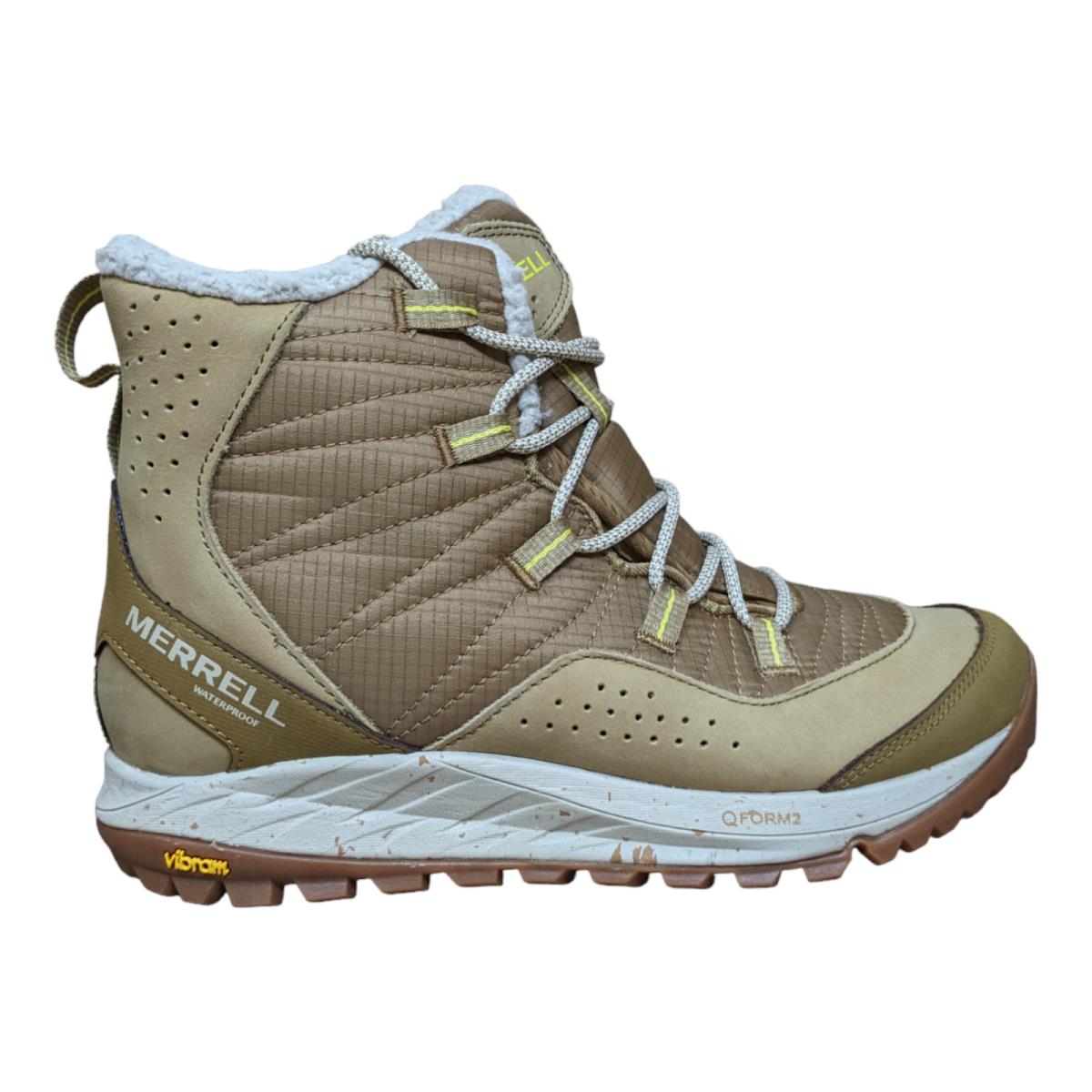 Merrell Women`s Antora Sneaker Boot WP - US Shoe Size 8.5 Brown - J067298 - Brown