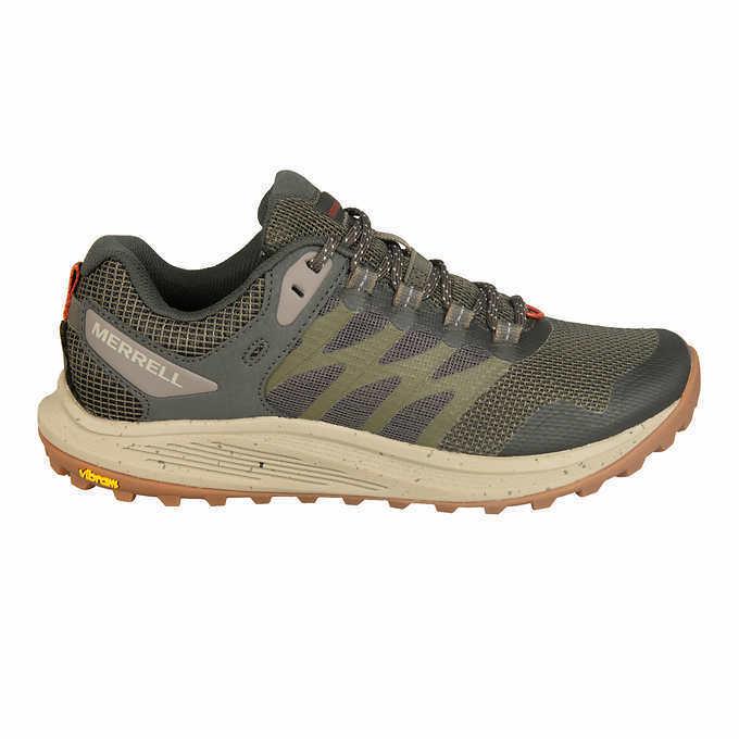 Merrell Men`s Size 9 Nova 3 Hiking Shoe Olive Green - Green