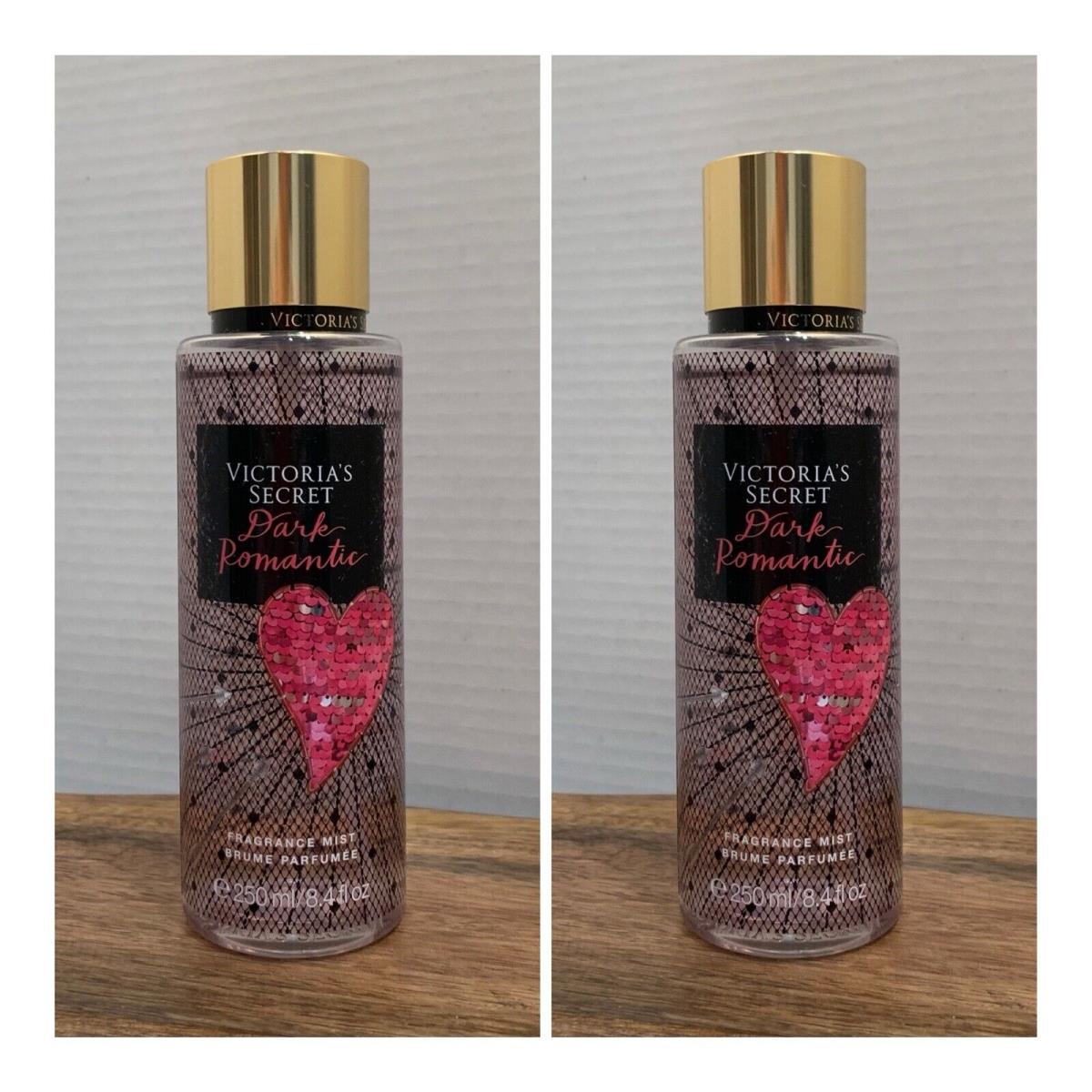 Victoria s Secret Dark Romantic Fragrance Mist 8.4 Fl.oz. Lot of 2