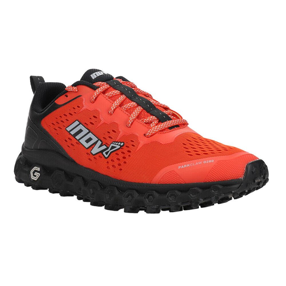Inov-8 Parkclaw G 280 Trail Running Mens Black Red Sneakers Athletic Shoes 000