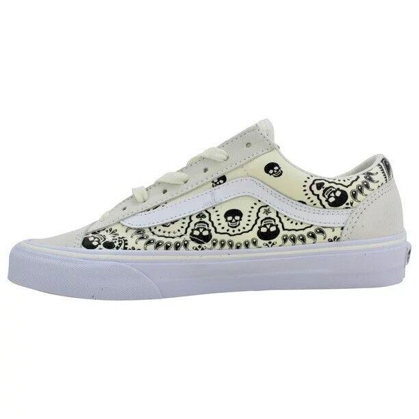 Style 36 Bandanas Classic White/black Skull Casual Sneakers- Vans