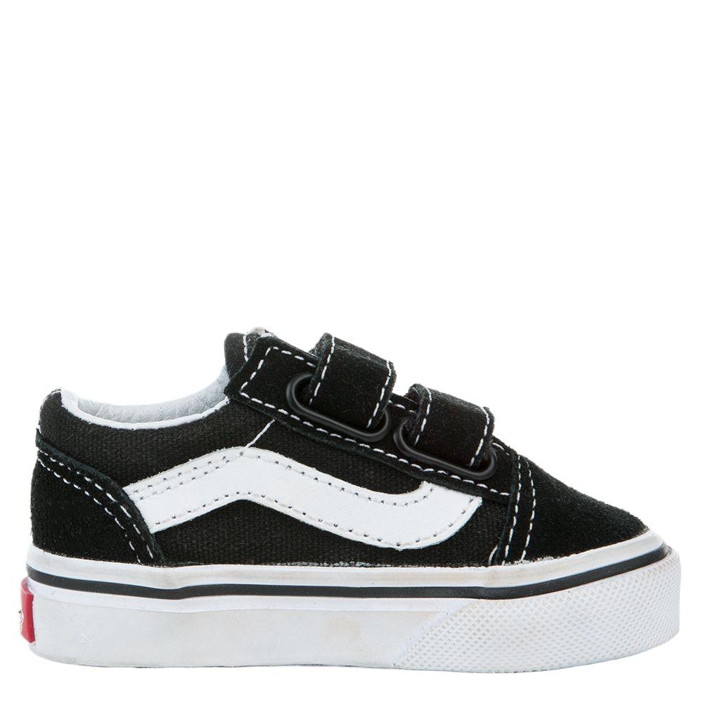 Vans Toddler Old Skool V Sneaker Black / White VN000D3YBLK