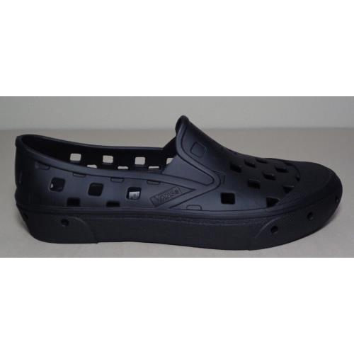 Vans Size 8 M Trek Slip-on Black Loafers Men`s Shoes