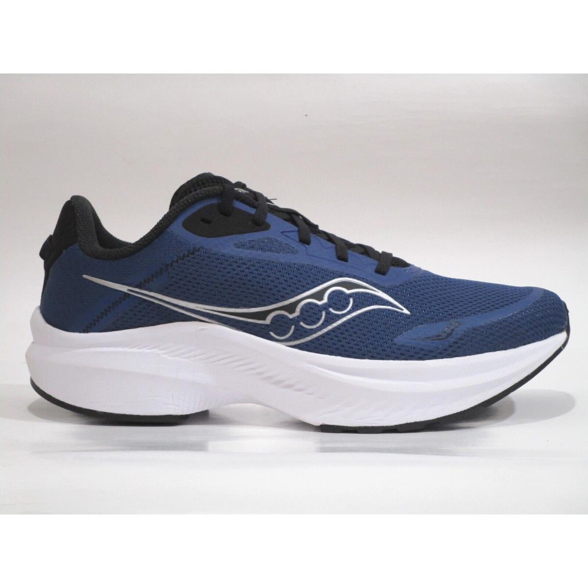 Saucony Men`s S20826-31 Axon 3 Running Sneaker Shoes Indigo/black 9 M US - Indigo/Black