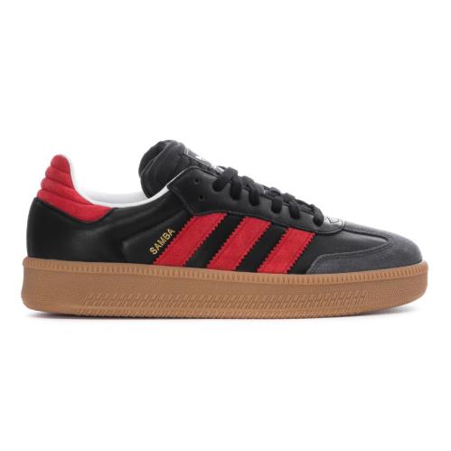 Adidas Samba Xlg Shoes Black Scarlet Carbon Gum All Sizes IE9178 Men`s Shoes - Black