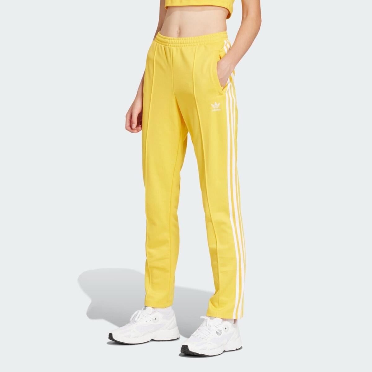 Women`s 4 Adidas Originals Yellow Version Montreal Track Pants Trousers IP0629