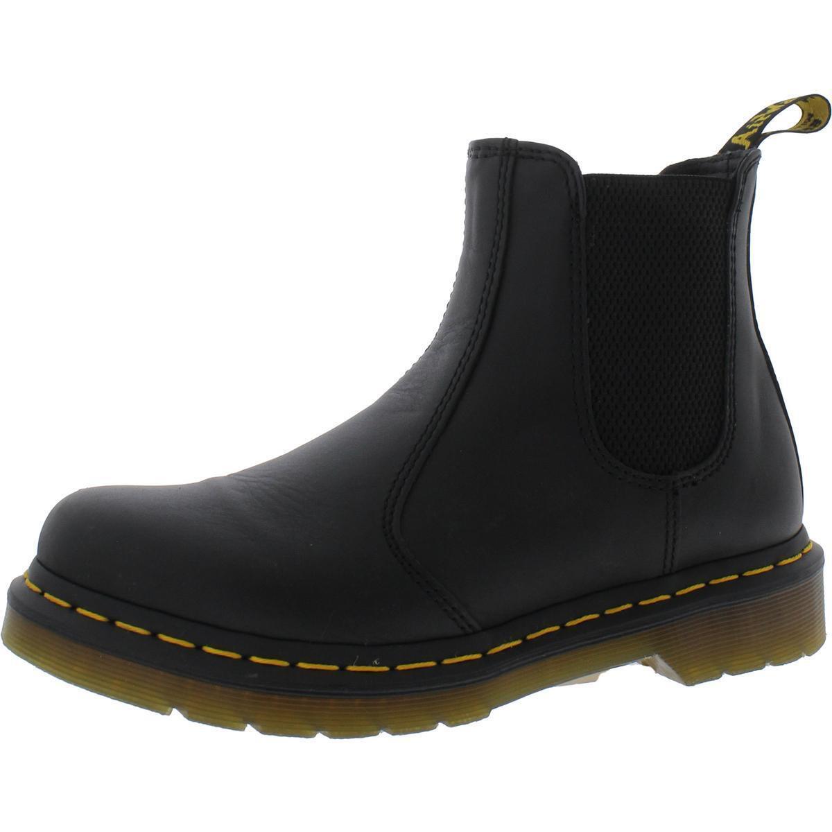 Dr. Martens Womens Nappa Black Chelsea Boots Shoes 7 Medium B M Bhfo 8931