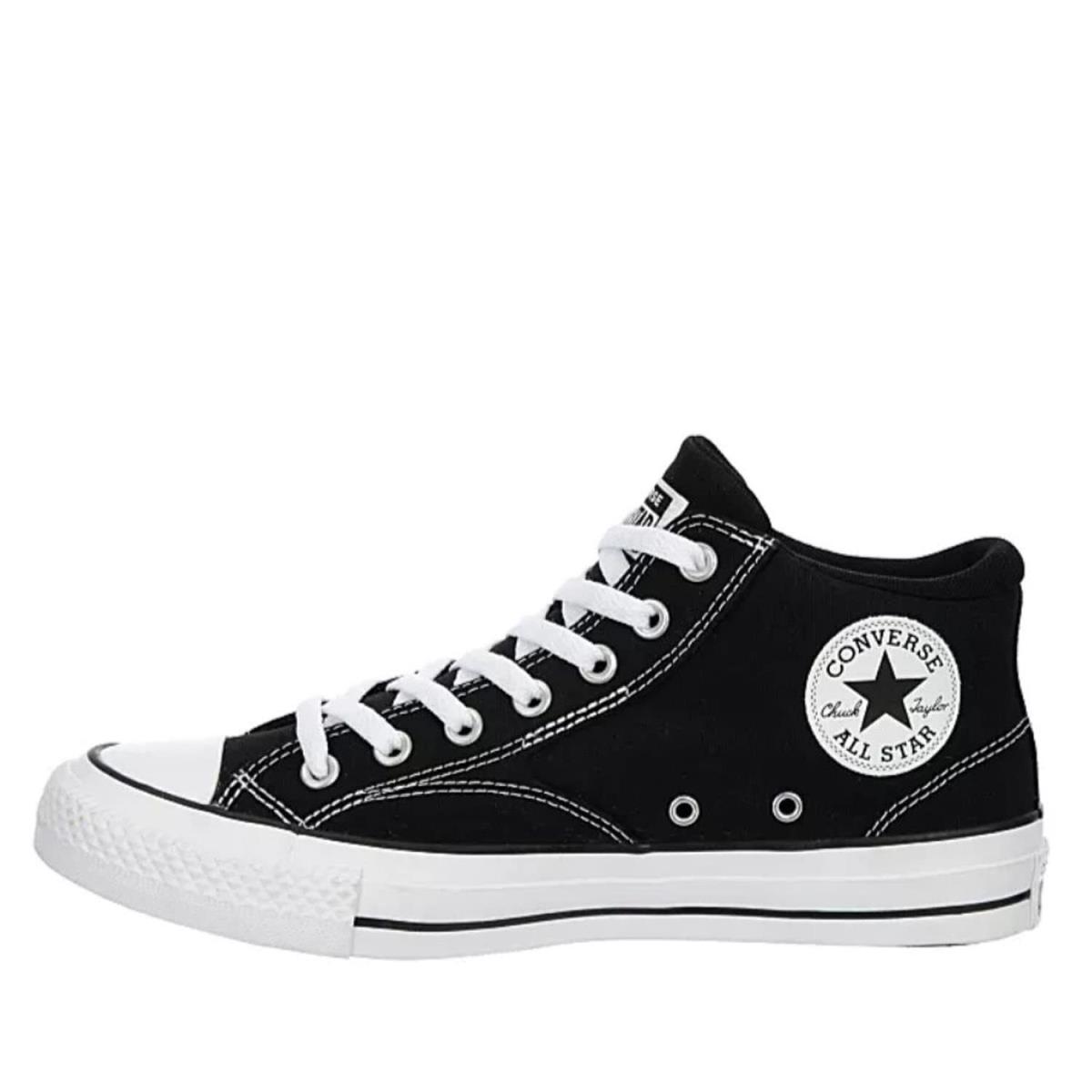 Converse Unisex Chuck Taylor All Star Malden Street Mid High Canvas Sneaker - Black/White