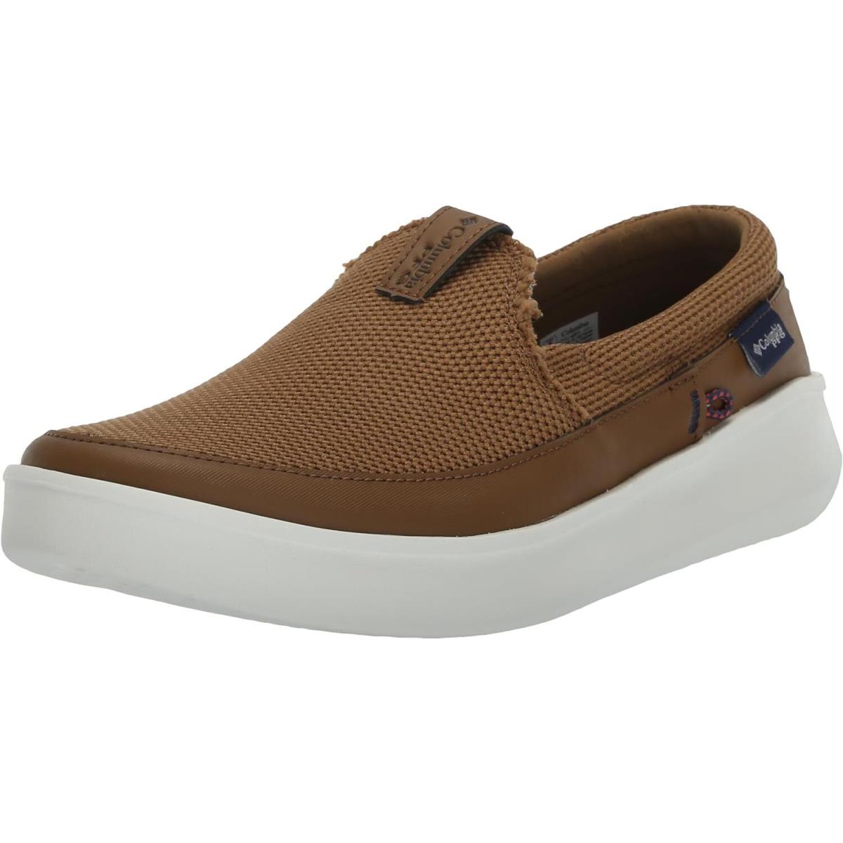 Columbia Men`s Pfg Boatside Breathe Slip On Boat Shoes