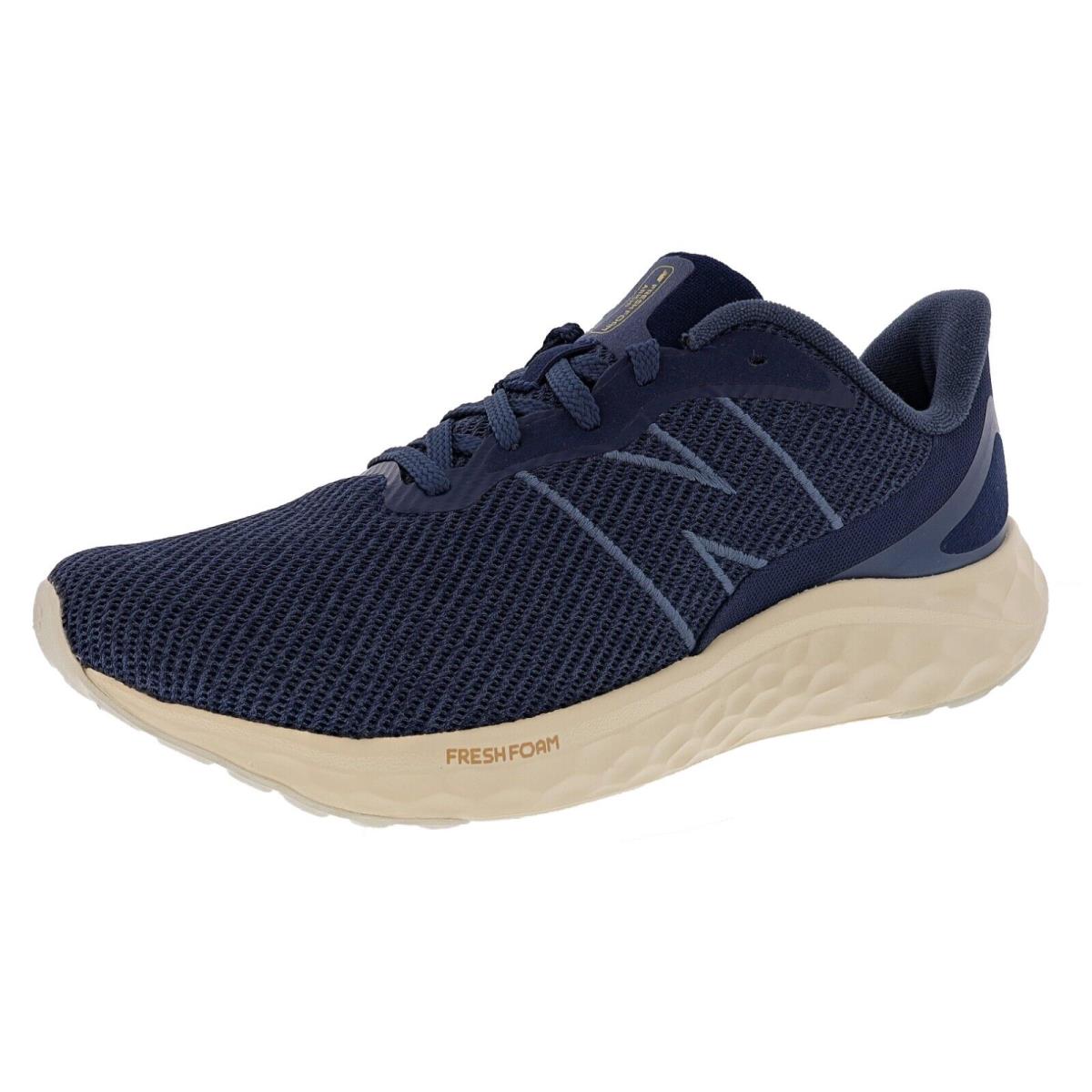 New Balance Men`s Fresh Foam Arishi v4 MARISAN4 Medium Width Running Shoes - NB NAVY / VINTAGE INDIGO / ANGORA