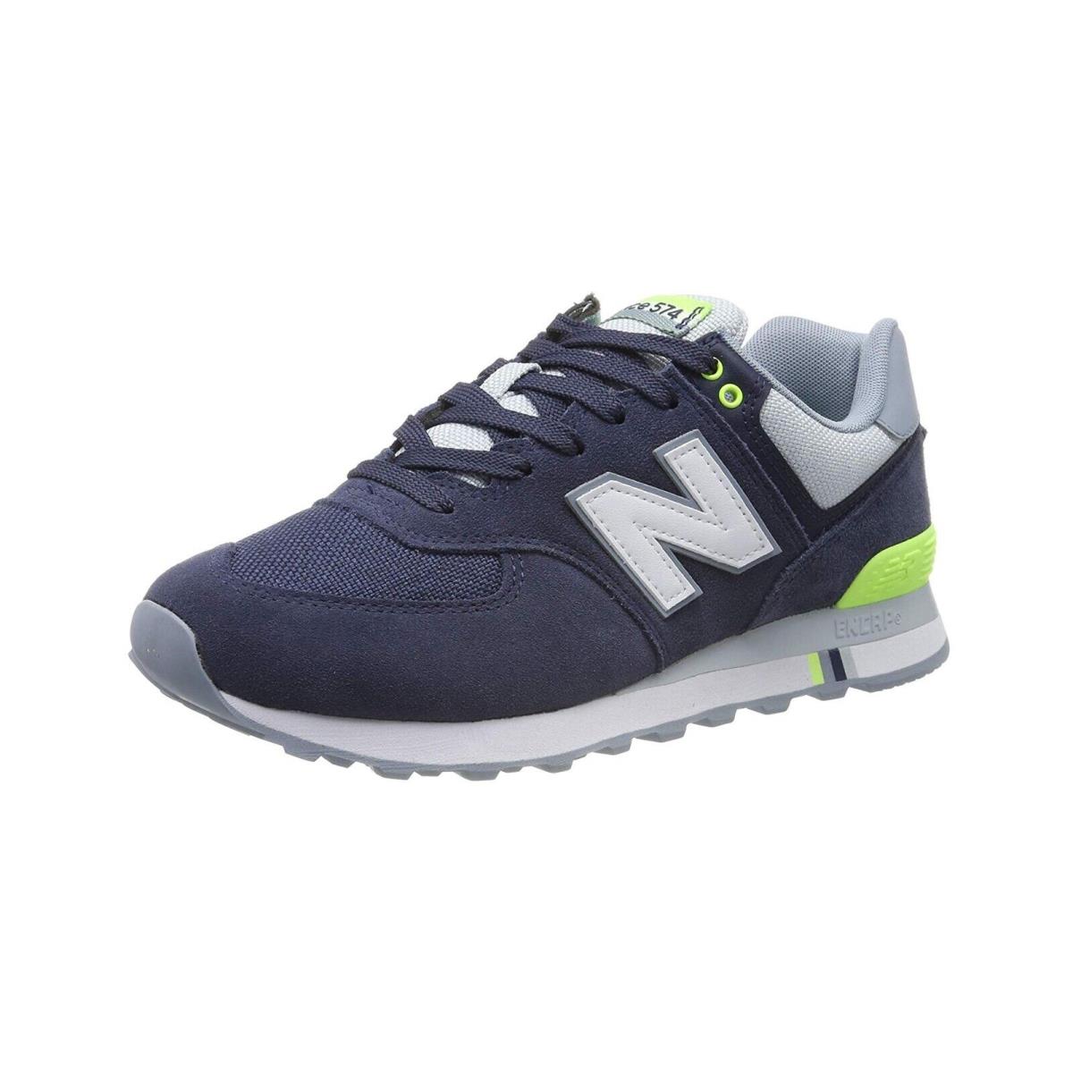 New Balance 574 Men`s Classic Shoes Sneakers ML574TFL - Navy/grey/green