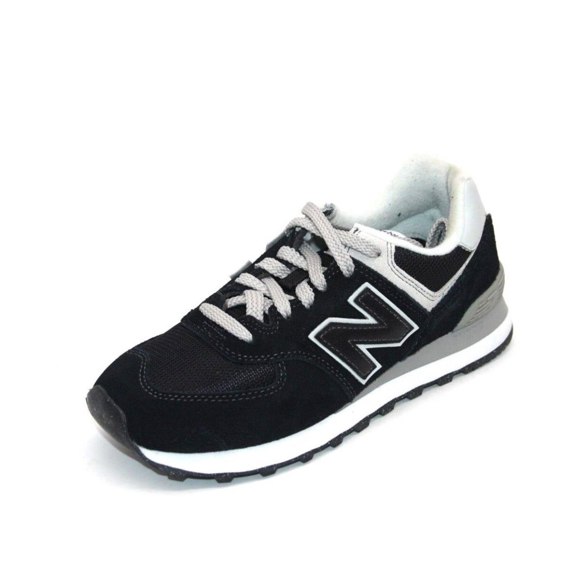 New Balance 574 Core WL574EVB Black/white Size 7.5B Womens Walking Shoe