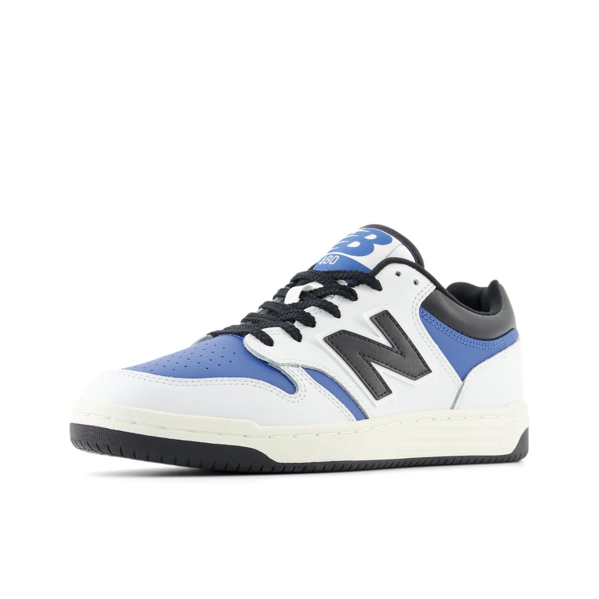 Man`s Sneakers Athletic Shoes New Balance Classics 480 - White/Blue Agate