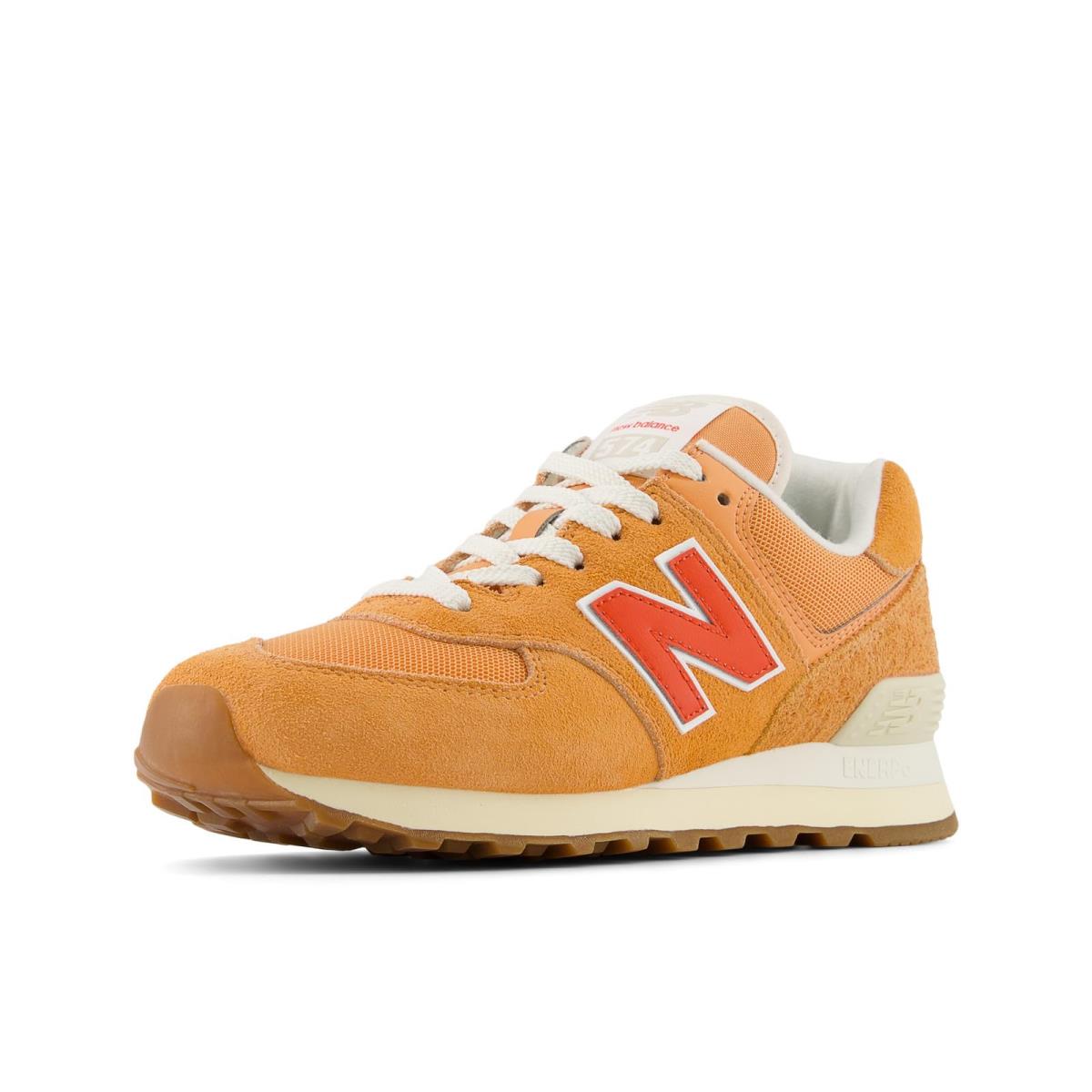 Woman`s Sneakers Athletic Shoes New Balance Classics WL574V2 - Copper/Neo Flame