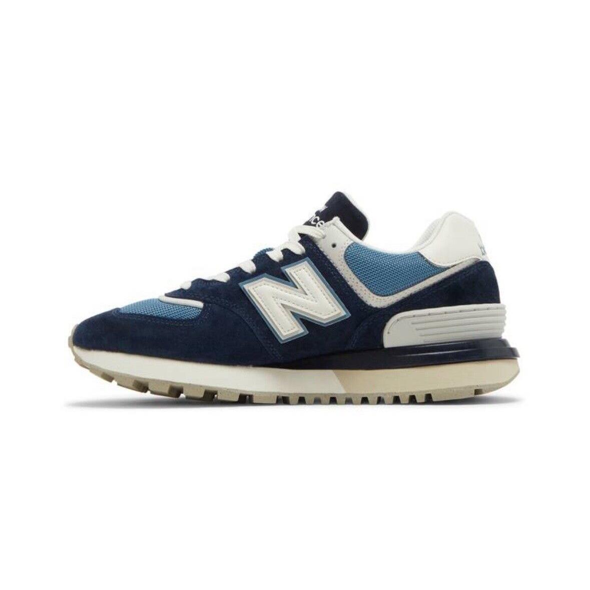 New Balance 574 Legacy Navy Sea Salt U574LGVC Men s 8