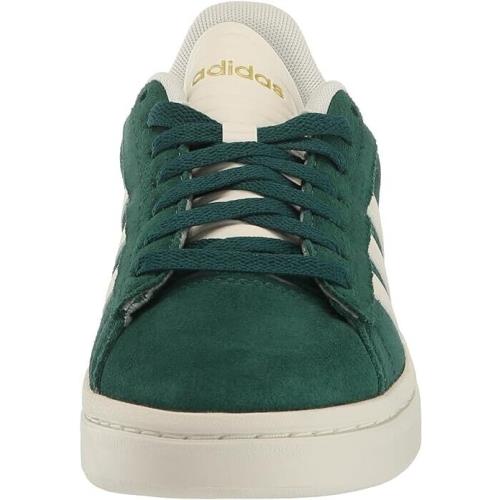 Adidas Women`s Grand Court Alpha Sneaker Size 10 - Green/Off White/Gold Metallic