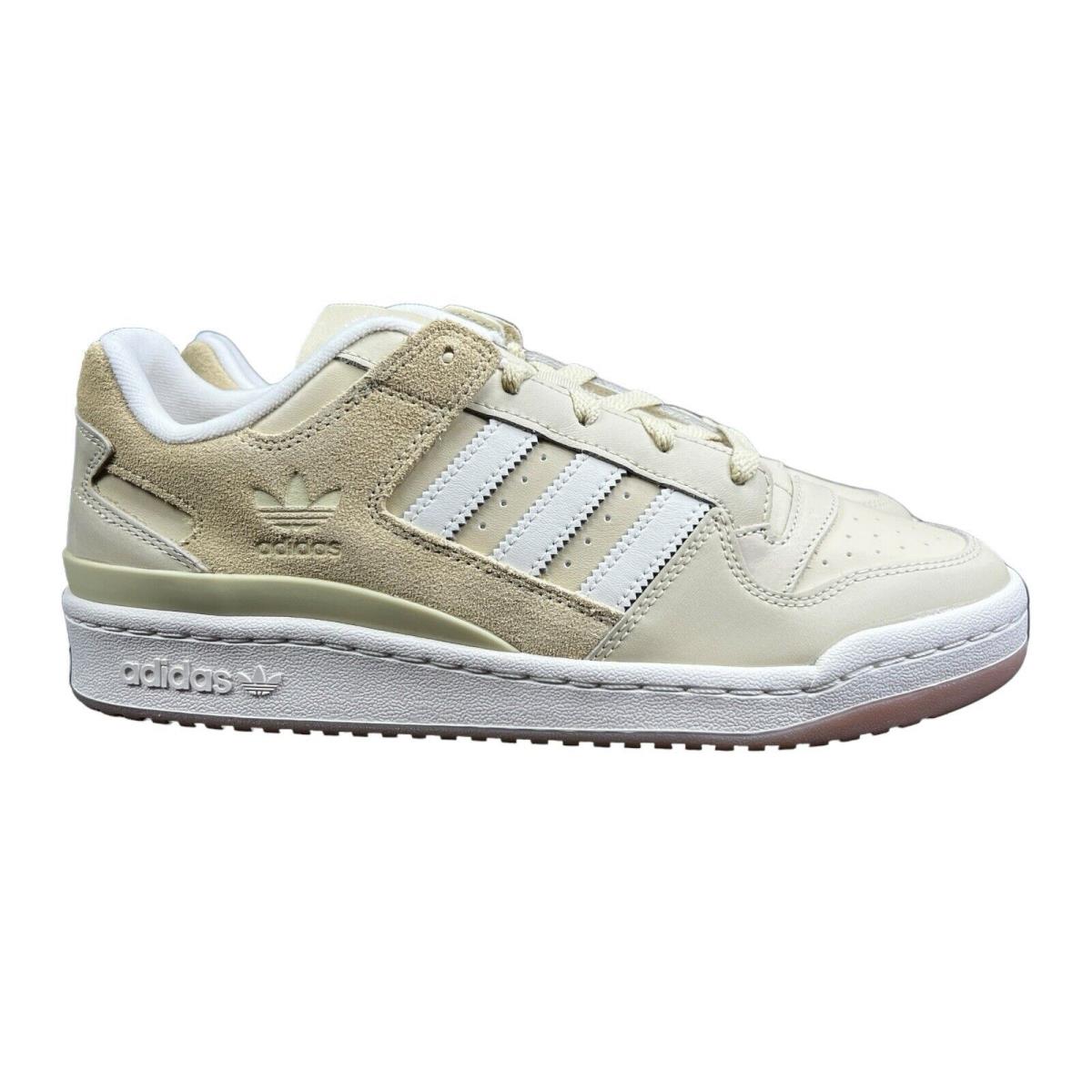 Adidas Forum Low CL Sand Beige Cream White Gum Shoes IG3966 Women`s Size 10 - Beige