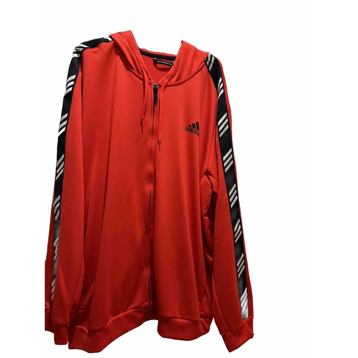 Adidas Men s Pro Madness Red Hoodie 2XL