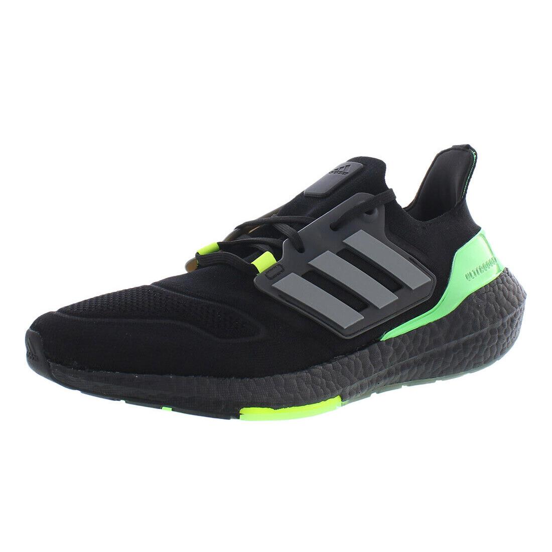 Adidas Ultraboost 22 Mens Shoes Size 7.5 Color: Core Black/iron Metallic/beam - Core Black/Iron Metallic/Beam Green, Main: Black