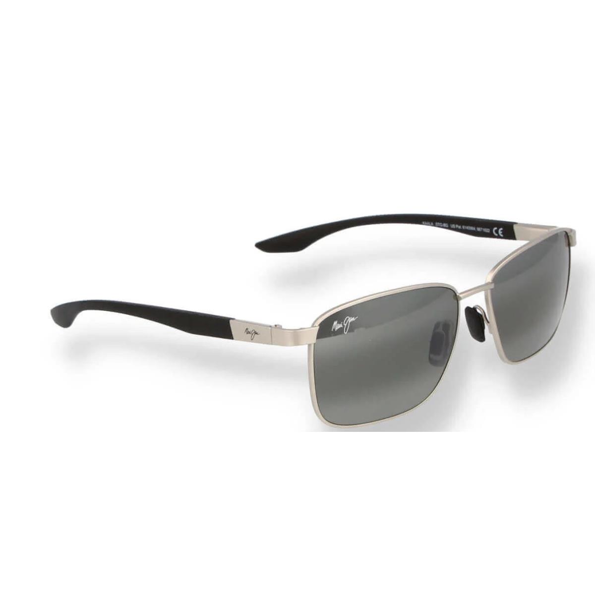 Maui Jim Kaala 856-17 Silver / Natural Gray Polarized Sunglasses