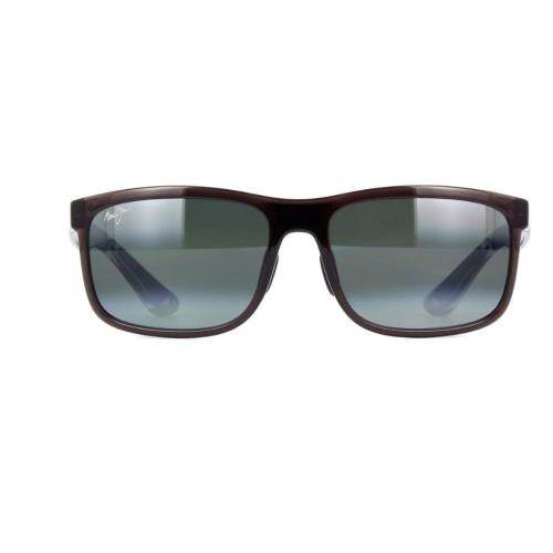 Maui Jim Huelo Translucent Grey 449-11 Polarized Sunglasses