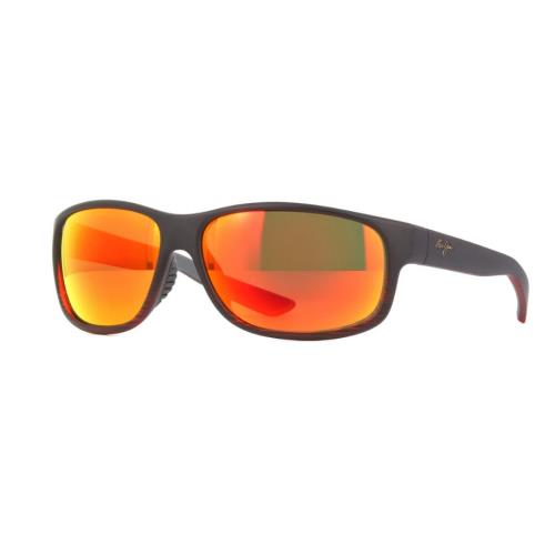 Maui Jim Kaiwi Channel RM840-07C Hawaii Lava Polarized Sunglasses