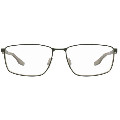 Under Armour UA 5073/F Pef Gold Green Rectangular Men`s Eyeglasses