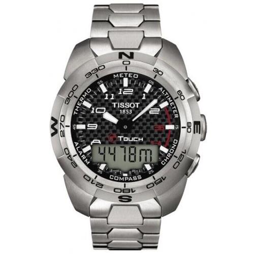 Tissot T-touch Expert Titanium Mens Multifunction Watch T0134204420200