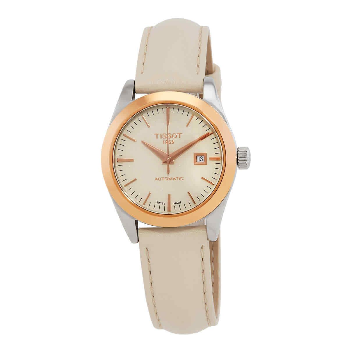 Tissot T-my Lady Automatic Cream Opalin Dial Ladies Watch T930.007.46.261.00