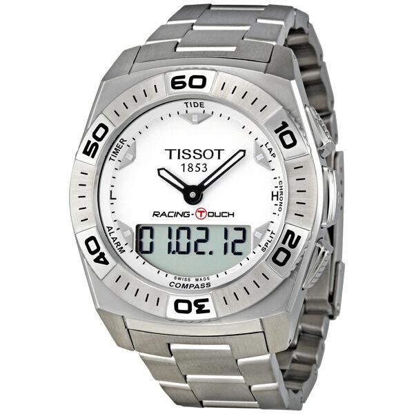 Tissot Racing-touch Chronograph Date St.steel Men`s Watch T002.520.11.031.00