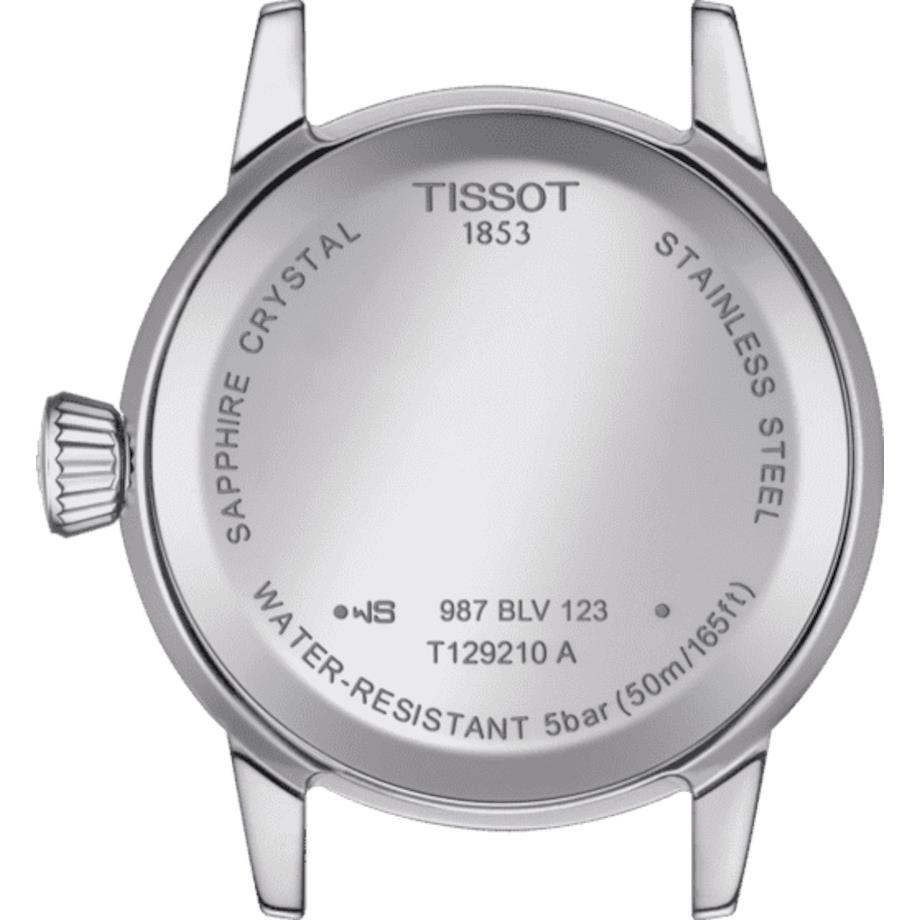 Tissot Womens Classic Dream Black Leather 28mm Watch T1292101605300