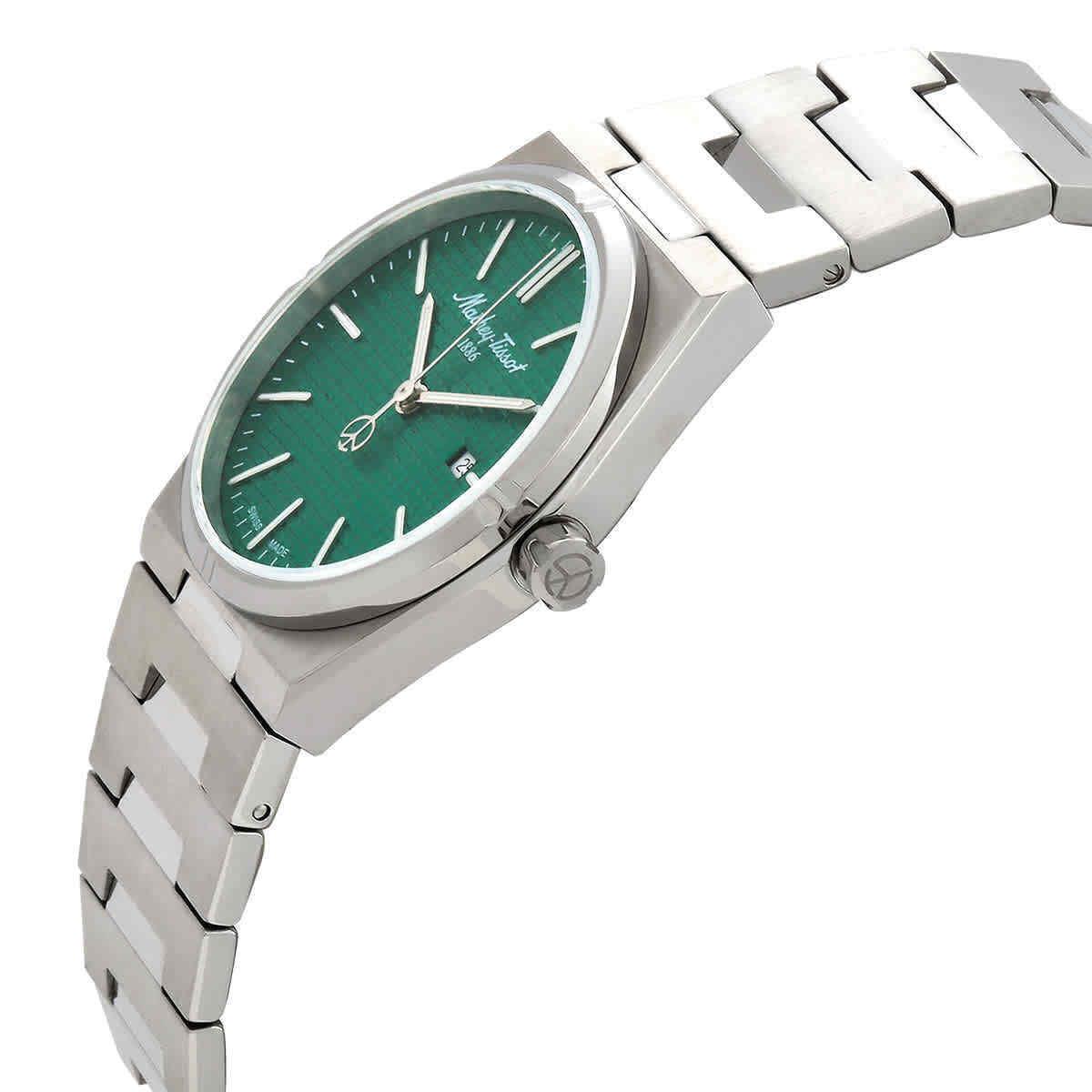 Mathey-tissot Quartz Green Dial Ladies Watch D117AV